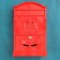 Postal box No. 4010, red