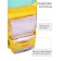 Pockets in the cub "Bear", for a children's locker, 83x24 cm, yellow