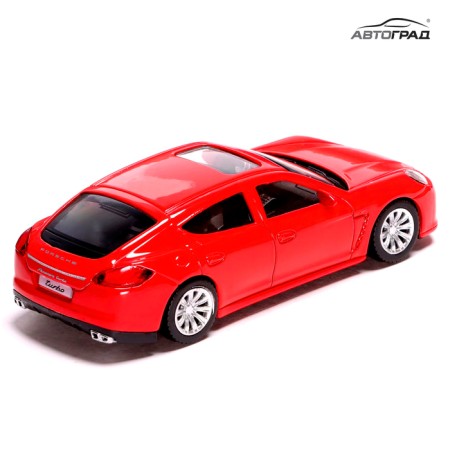 Metal machine Porsche Panamera Turbo, 1:43, Red color-3