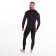 Male thermal underwear (longshit, pants), black color, size 54-56