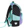 School standard, 33 x 25 x 13 cm, Grizzly, + bag for shoes, black/lilac
