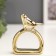 Souvenir ceramic holder for napkins "thoroughbred" copper 7.5x5.8x2.2 cm