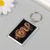 Acryl keychain "Snake. Linius" 3.5x5 cm