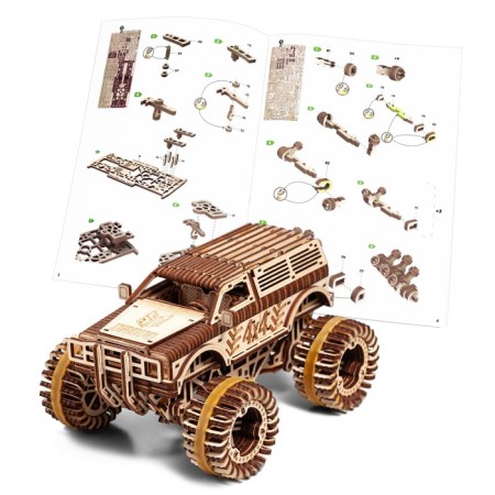 Model Mechanical Drovo "Jeep Bigfoot 4x4"-15