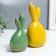 Souvenir Ceramics "Puff Lawhouse" set 2 pcs 12.5x5x7 15.5x6x10 cm
