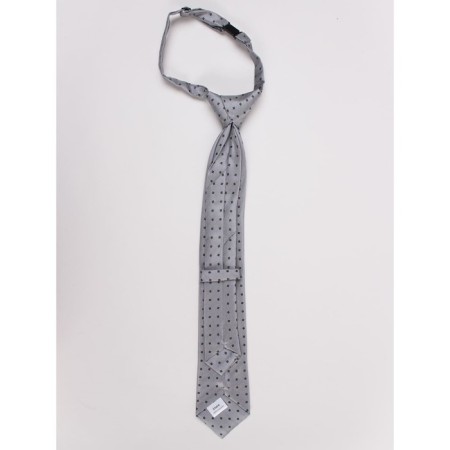 Tie for boys ise, gray color-1