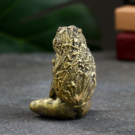 Figure "Goddess Gaia" old gold, 10x7x6cm-2