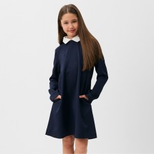 Dress for Minaku girl, blue color, height 146 cm