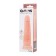 Realistic phallimitator A-Toys by Toyfa, TPE, bodily, 18 cm