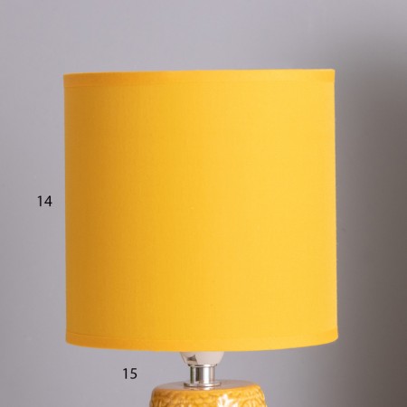 Highway lamp "Blank" 1x40W E14 yellow 14x14x29cm-2