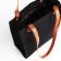 Bag Female Tout with zipper, black color
