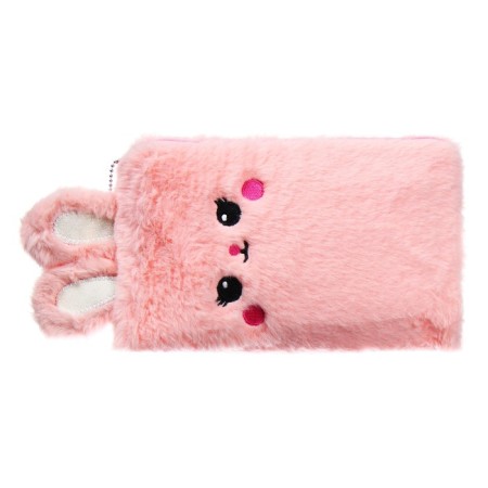 Penal School fur on the zipper of Calligrata "Bunny", mix-4