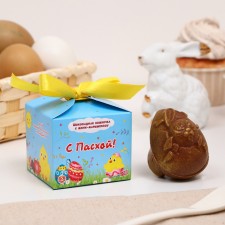 Chocolate bomb with marshmallow 