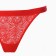 Cowards female brazilians, red color, size 46