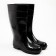 Male boots, black color, size 45