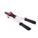 Matrix 40549, 3.2-4.8 mm braid, rotary, three-segment zangovy clamp, 330 mm