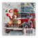 New Year's napkins Paper Home Collection "Santa Claus arrived", 3 layers, 33x33 cm, 20 pcs