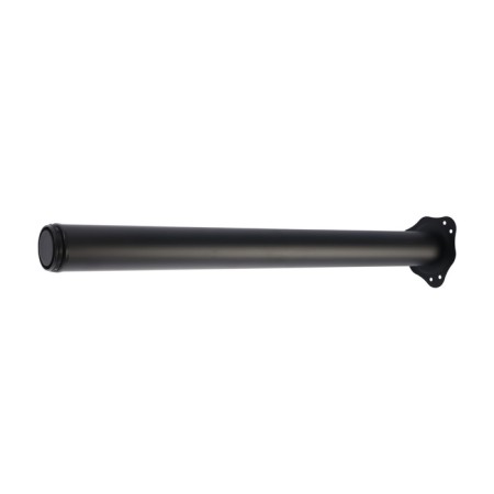 Furniture support, bar, tundra, 60x710 mm, black color-1