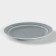 Porcelain plate "Watercolor", D = 20 cm, color light gray