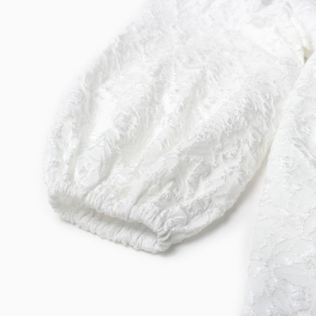 Women's dress with a bow Mist, p. M, white-11