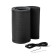 Cartage braid braid, 38 cm, Pu skin, anti -slip, black