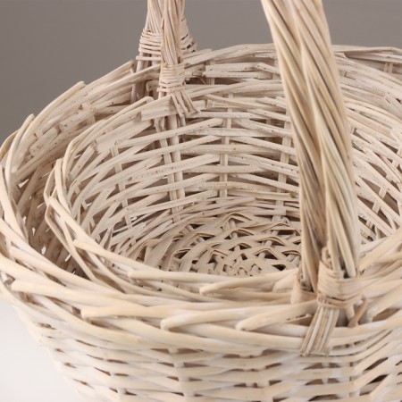 Set of Kos baskets, 3 pcs, 35 × 14/36 cm, 30 × 12/31 cm, 25 × 10/26 cm, willow-2