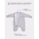 Combiason children's demi-season MOWBABY RUBY, age 6-9 months, color Arctic gray