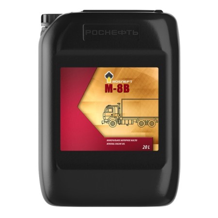 Motor oil m-8V, mineral, 20 liters