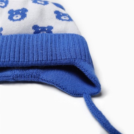 Children's hat, blue color, size 40-42-1