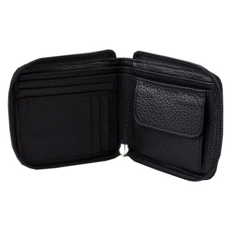 Male purse, lightning department, black color-1