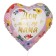 Foil ball 18 "" Home where Mom ", Heart, set of 50 pcs.