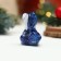 Souvenir "Dragon 2024", Gzhel, white, Christmas tree suspension