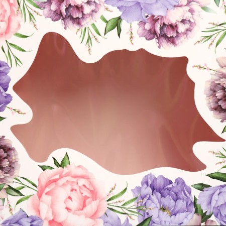 Gift box, packaging, "peonies", 32 x 24 x 9 cm-3