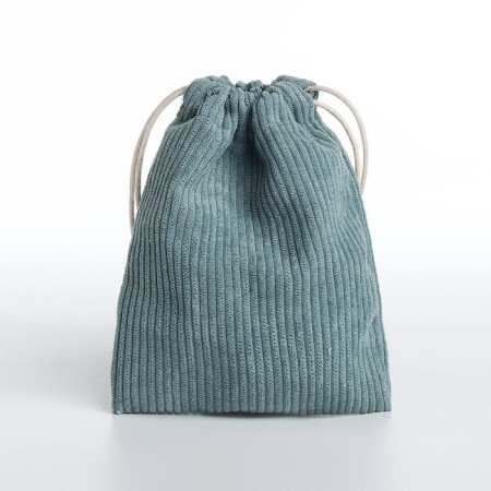 Cosmetic bag - a bag of ties, blue color-1
