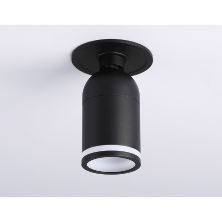 Lamp built -in spot ambrella techno spot move Ta1273, Gu5.3, black sand, white matte-3
