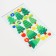 Stickers from felt "Christmas trees", 11 x 18.5 cm, 22 pcs