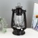 Kerosene lamp decorative black 14x18x30 cm risalux