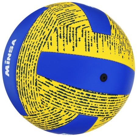 Volleyball Minsa, PU, ​​machine stitching, 18 panels, p. 5-7
