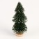 Miniature Puppet "Christmas tree with snow", set 2 pcs., Size 1 pc. - 14 × 6 × 6 cm