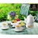 Porcelain stand for heating Wilmax, D = 13 cm, white color