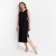 Bogochka female (midi) minku: Home Collection Black color, size 50