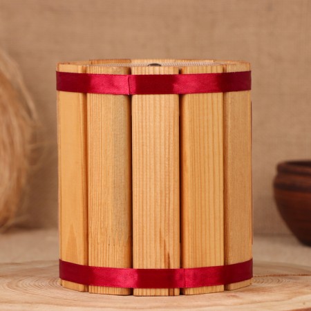 Бочка-копилка "На мечту", 14х12х12 см-1