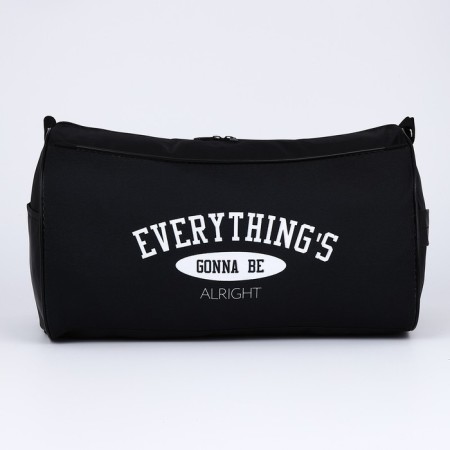 Sports bag, 40 cm x 24 cm x 21 cm, black color-4