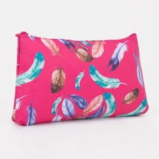 Lightning cosmetic bag, pink color