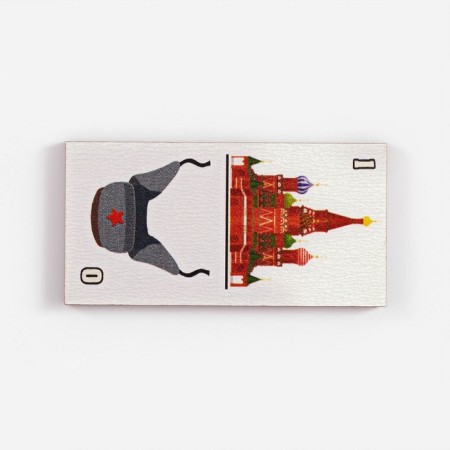 Domino "People", Kostyashka 6 x 3 cm-2