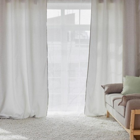 Curtain curtain Ethel "Shine" silver 290x270 cm, 100% p/e-5