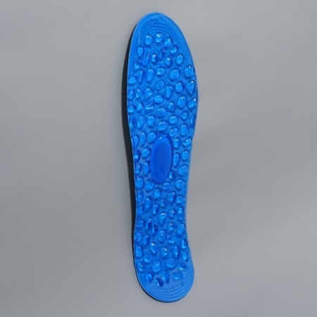 Insoles (silicone, polyester) University 41-45 rub 28cm (pair) gray/blue package SS-3