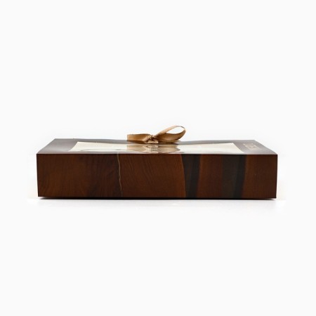 Box for 12 sweets with cells "tree" 18.5 x 13.5 x 3.5 cm-1