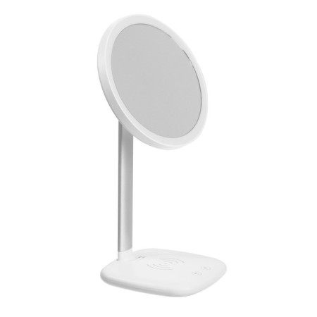 Luazon KZ-08 mirror, backlight, desktop, 30 diododes, wireless charging, lamp, white-1