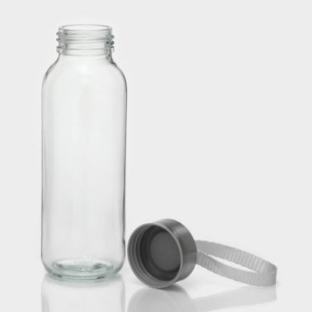 A glass bottle in a case “by the sea”, 300 ml, h = 17.5 cm, MIX drawing-5